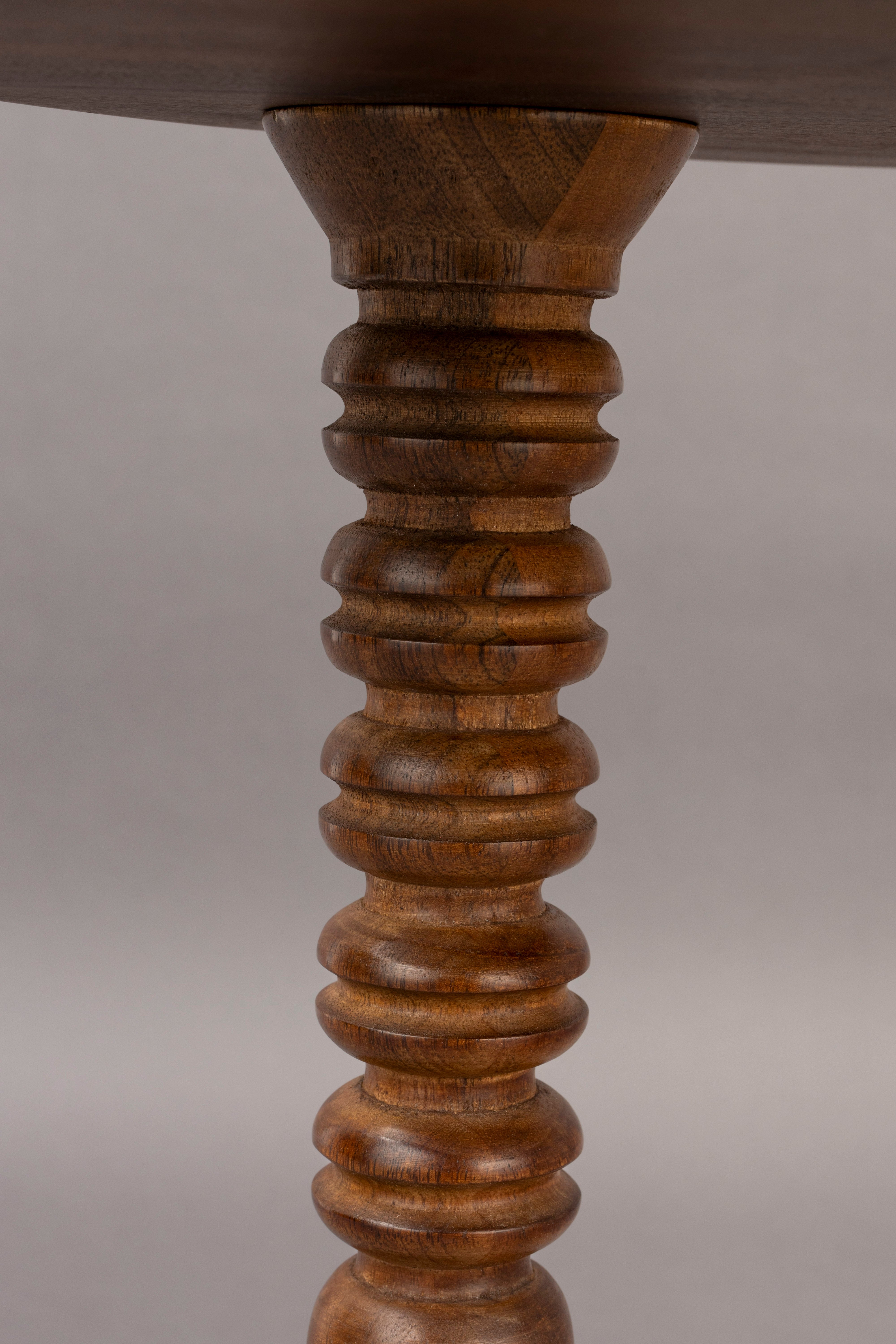 Dutchbone Cove Walnut Brown Mango Wood Side Table